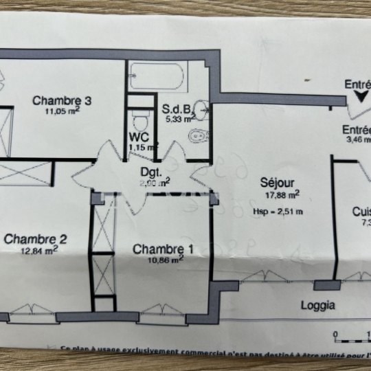 IMMOBILIERE ARTHUR : Appartement | MARSEILLE (13014) | 72.77m2 | 950 € 