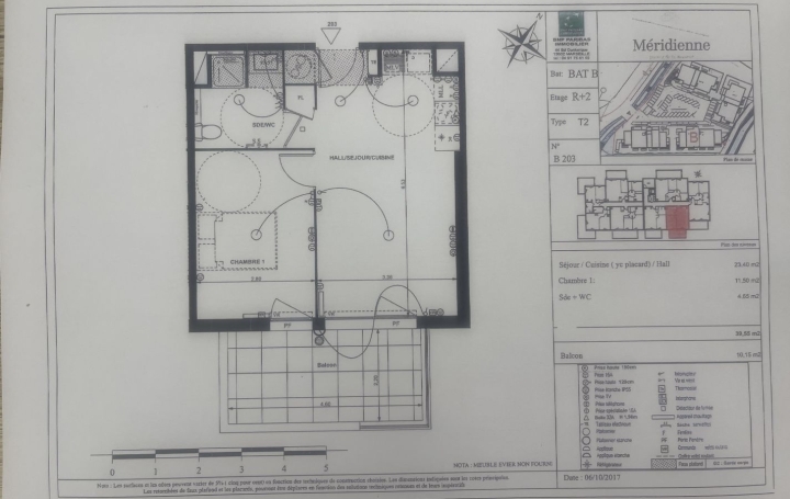  IMMOBILIERE ARTHUR Appartement | MARSEILLE (13013) | 39 m2 | 760 € 